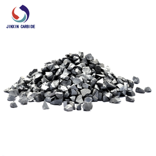 Virgin material YG8 blocky crushed tungsten carbide particle granules tungsten carbide grit for abrasive part 