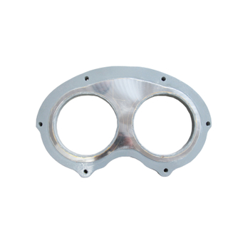 Spectacle wear plate Zoomlion Sany concrete pump parts wear spectacle plate wear plate and cutting ring
